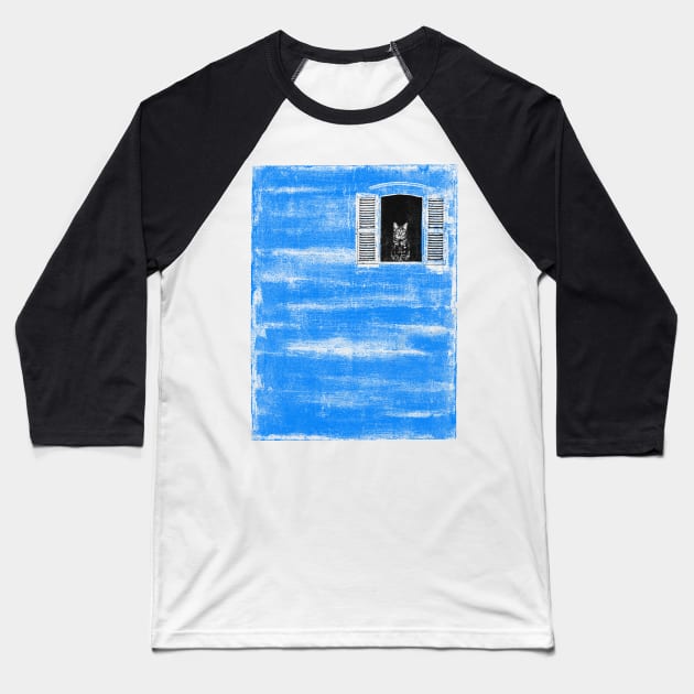 Soul Window Baseball T-Shirt by bulografik